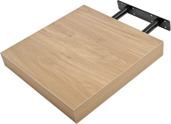 Scatola Decorativa in Legno di Quercia - 1 Pezzo - 25 x 25 x 4 cm