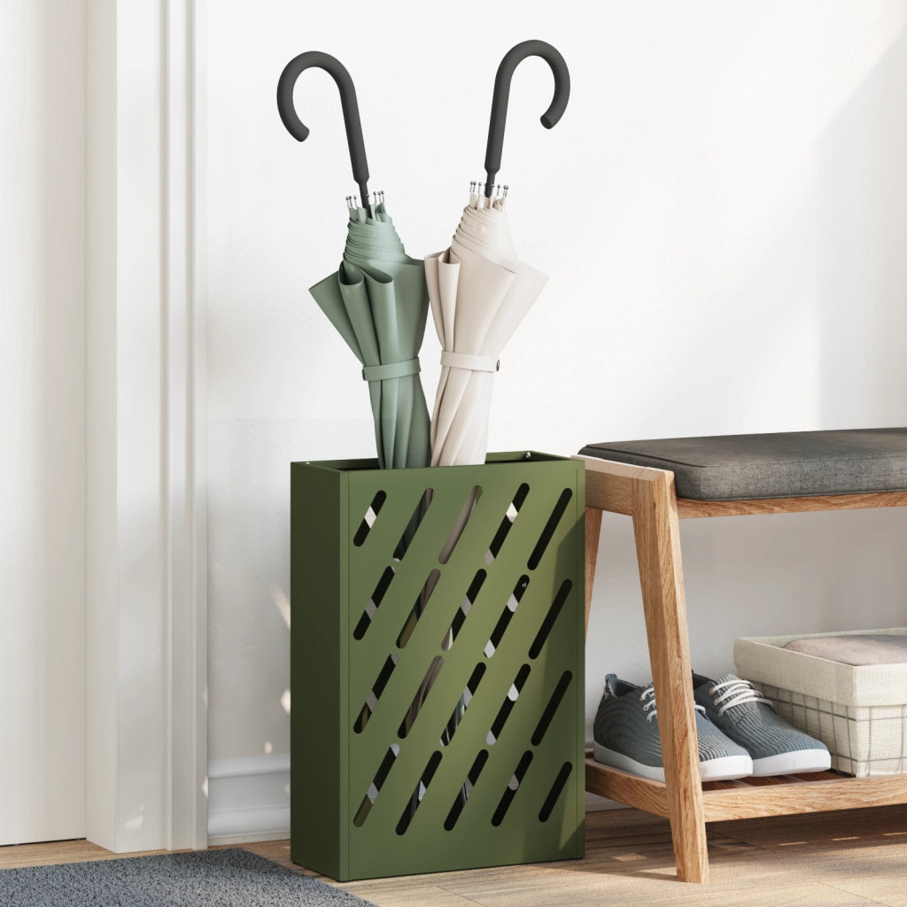 Portaombrelli Verde oliva Metallo Standard Portaombrelli