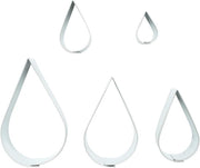 Accessori per forno a forma di goccia - accessori per forno multifunzione - 5 pezzi - metallo