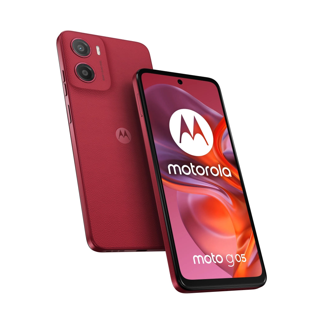 Motorola moto g05 16,9 cm (6.67") doppia sim android 15 4g usb tipo-c 4 gb 128 gb 5200 mah rosso - PB6L0009ES