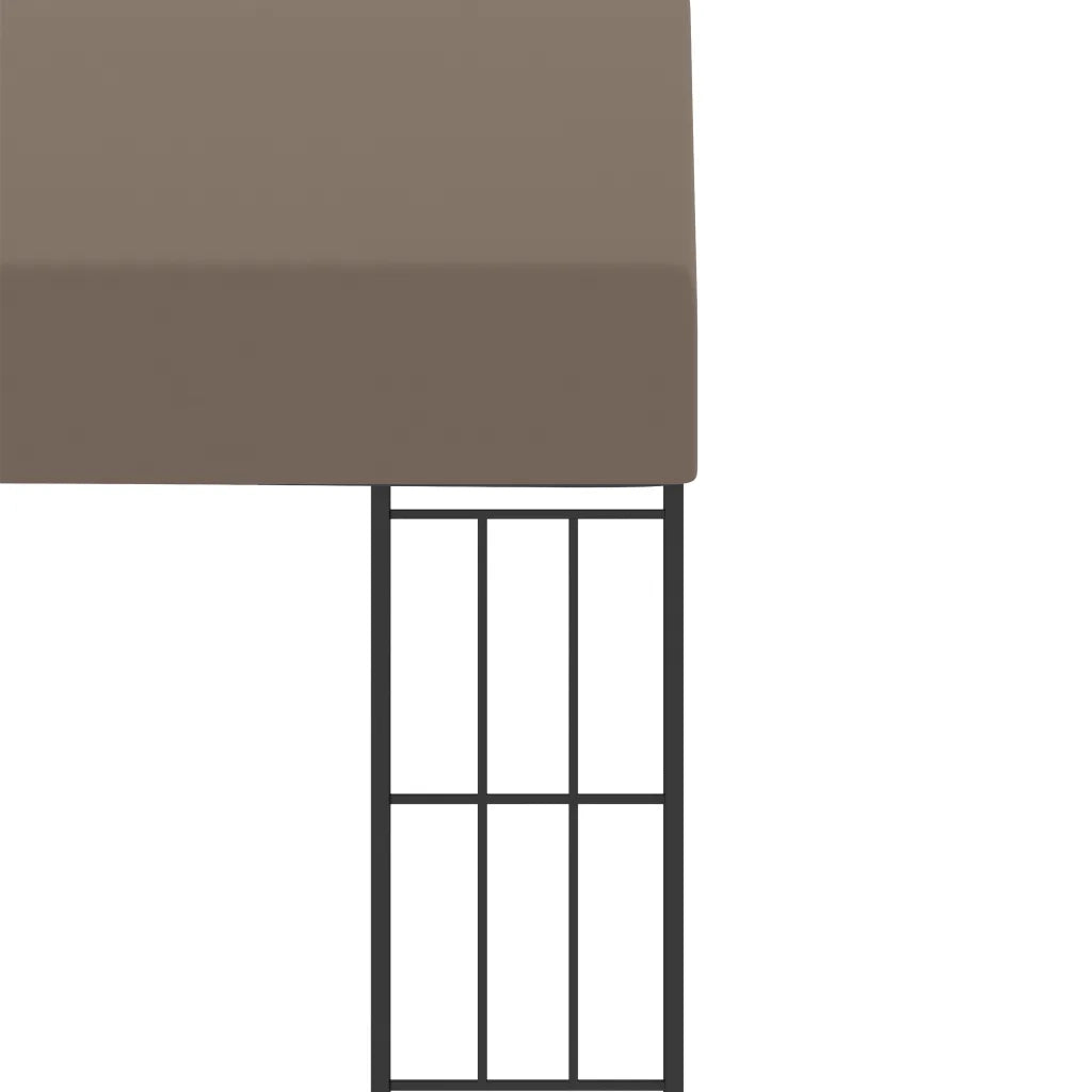 Gazebo a Parete 6x3 m Talpa in Tessuto 312262