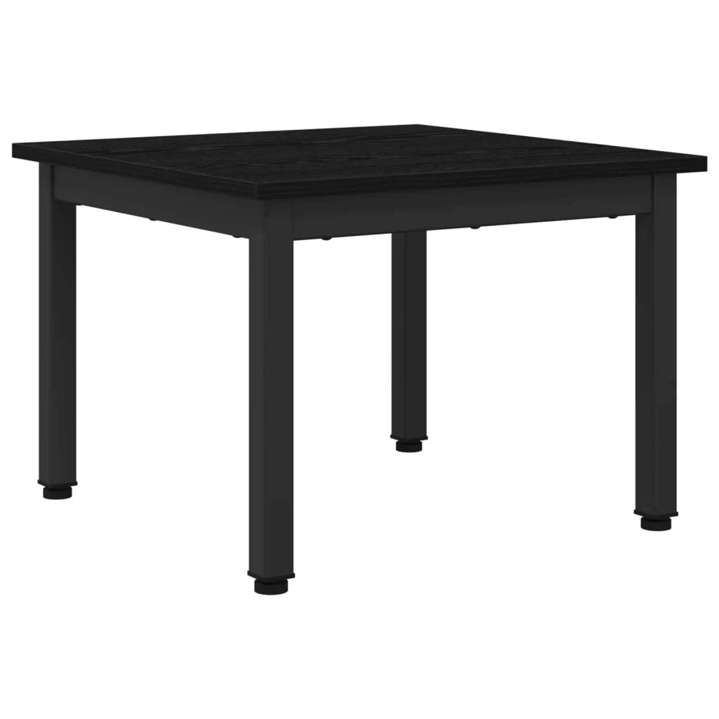 Tavolino da salotto Rovere Nero 50 x 50 x 36 cm