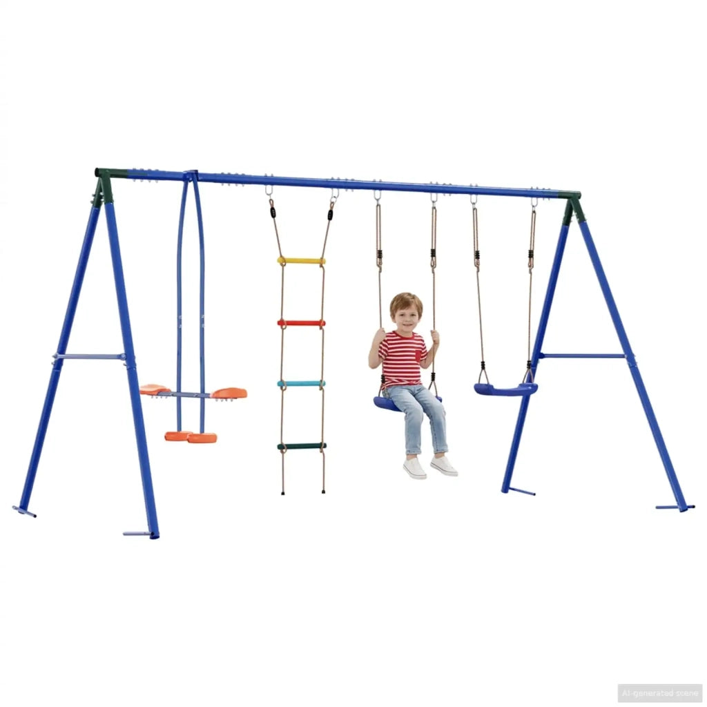 Set di Altalene per Esterni Multicolore 330 x 185 x 185 cm 3429830