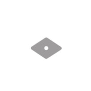 Rondella romboidale in plastica 27 x 27 mm 100 pz foro 6 mm guarnizione barrette
