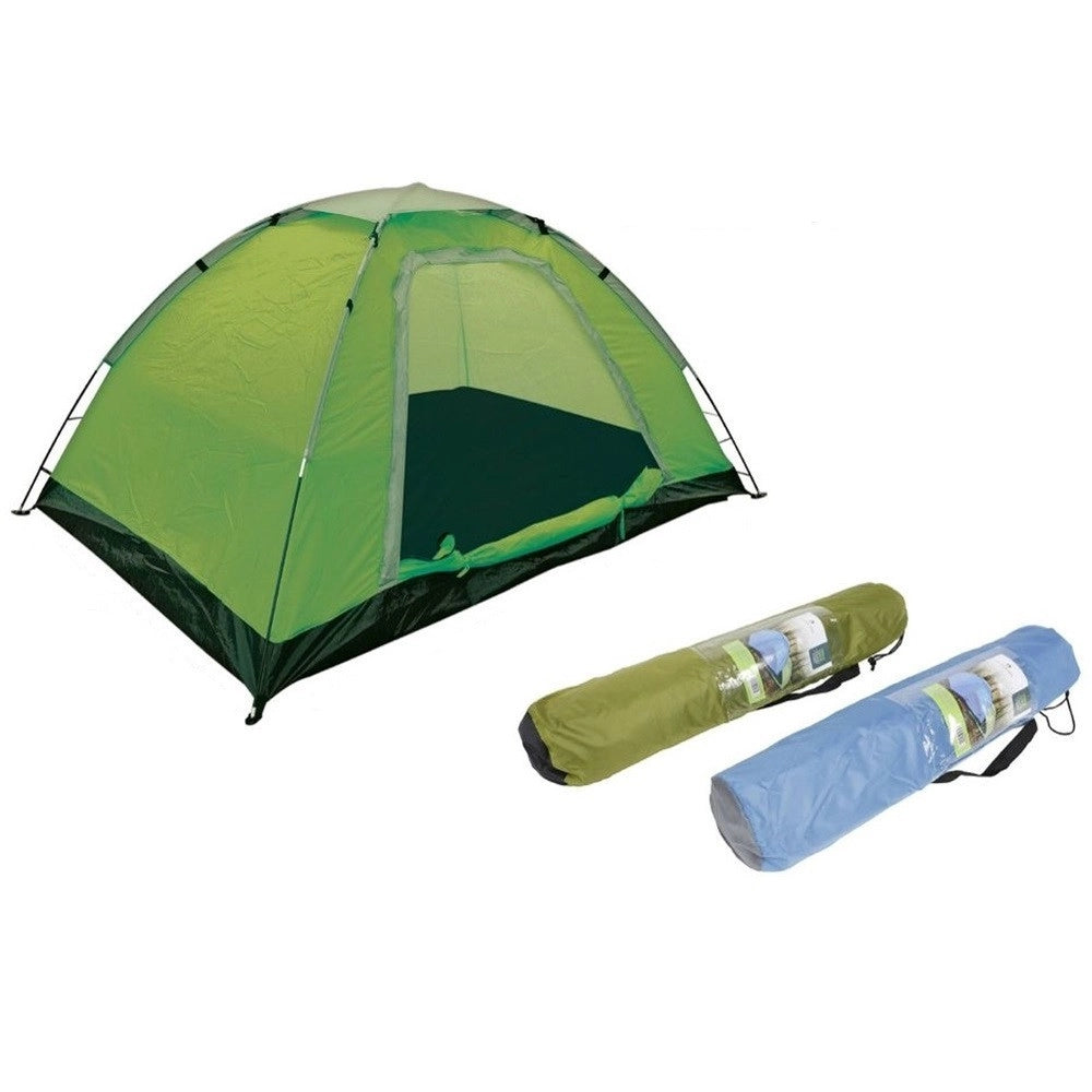 Trade Shop - Tenda Da Campeggio Per 2 Persone Leggera Portatile Zanzariera 200x140x100cm 016569 -