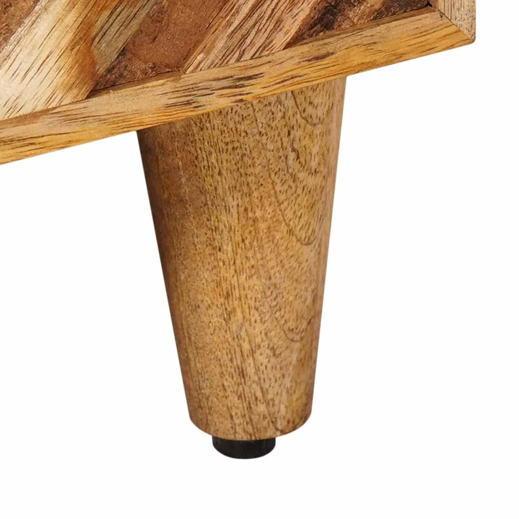 Comodino Marrone 50 x 33 x 60 cm Legno di mango massello