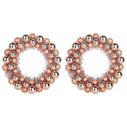 Corone di Palline di Natale 2 pz Oro rosa 33 x 33 x 7 cm CFW6568350