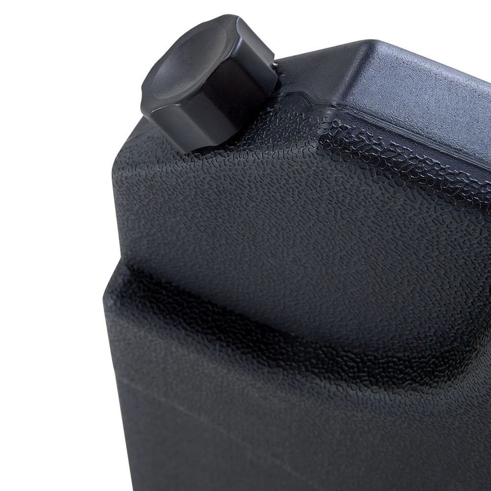 Base per ombrellone in materiale sintetico Nero quadrato 104 x 104 cm