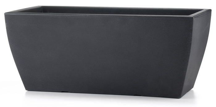 Vaso 39x79x33cm in Resina Tulli Jardinera Veneto Essential 80 Antracite