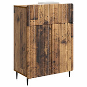 Credenza | Madia | Buffet da pranzo | Armadio da pranzo Legno antico 66 x 34,5 x 92 cm Legno ingegnerizzato