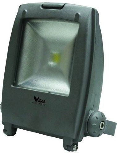 Vigor 34784-95 Faro a Led Modello Star Luce Bianca 50W Grigio