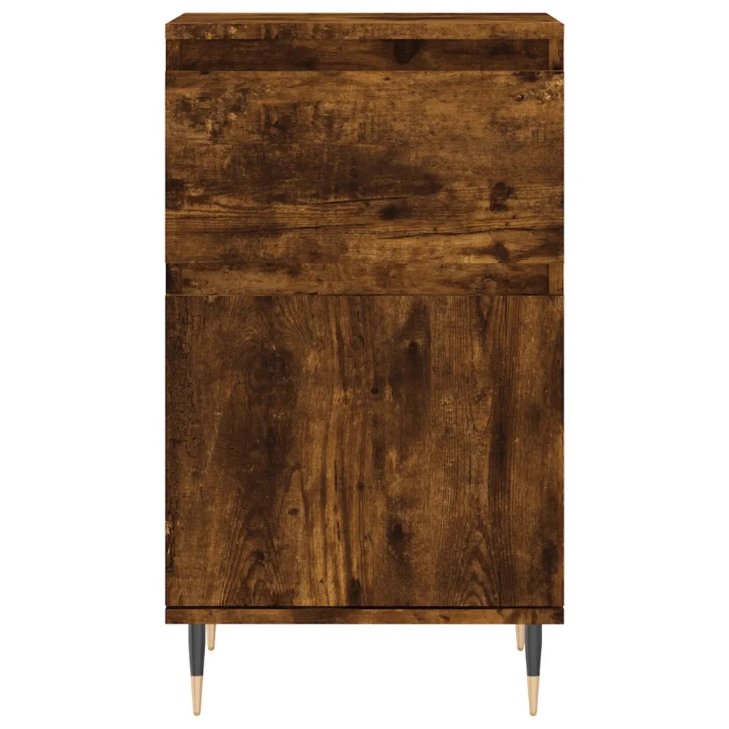 Credenze 2 pz | Madia | Buffet da pranzo | Armadio da pranzo Rovere Fumo 40x35x70 cm in Legno Multistrato