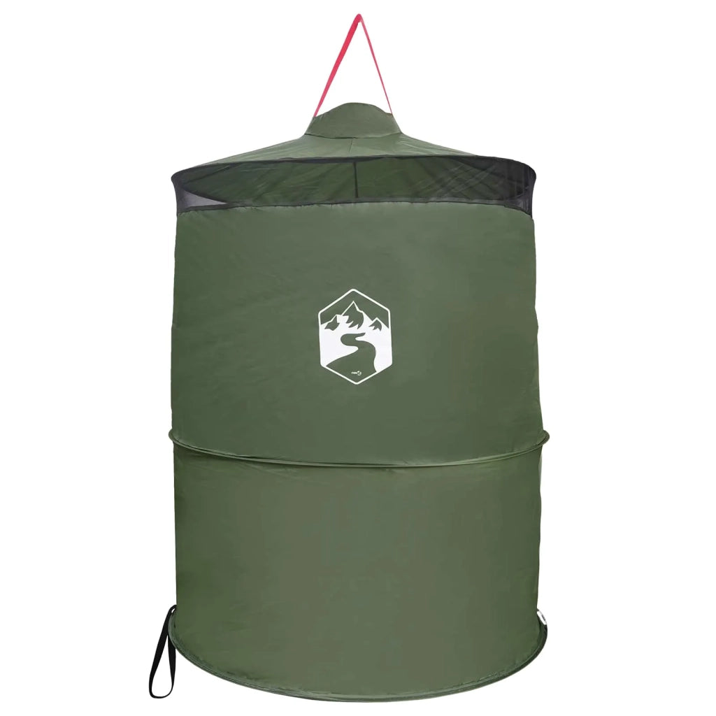 Tenda per toilet pop-up con corda sospesa Verde 97 x 126 cm 42017436