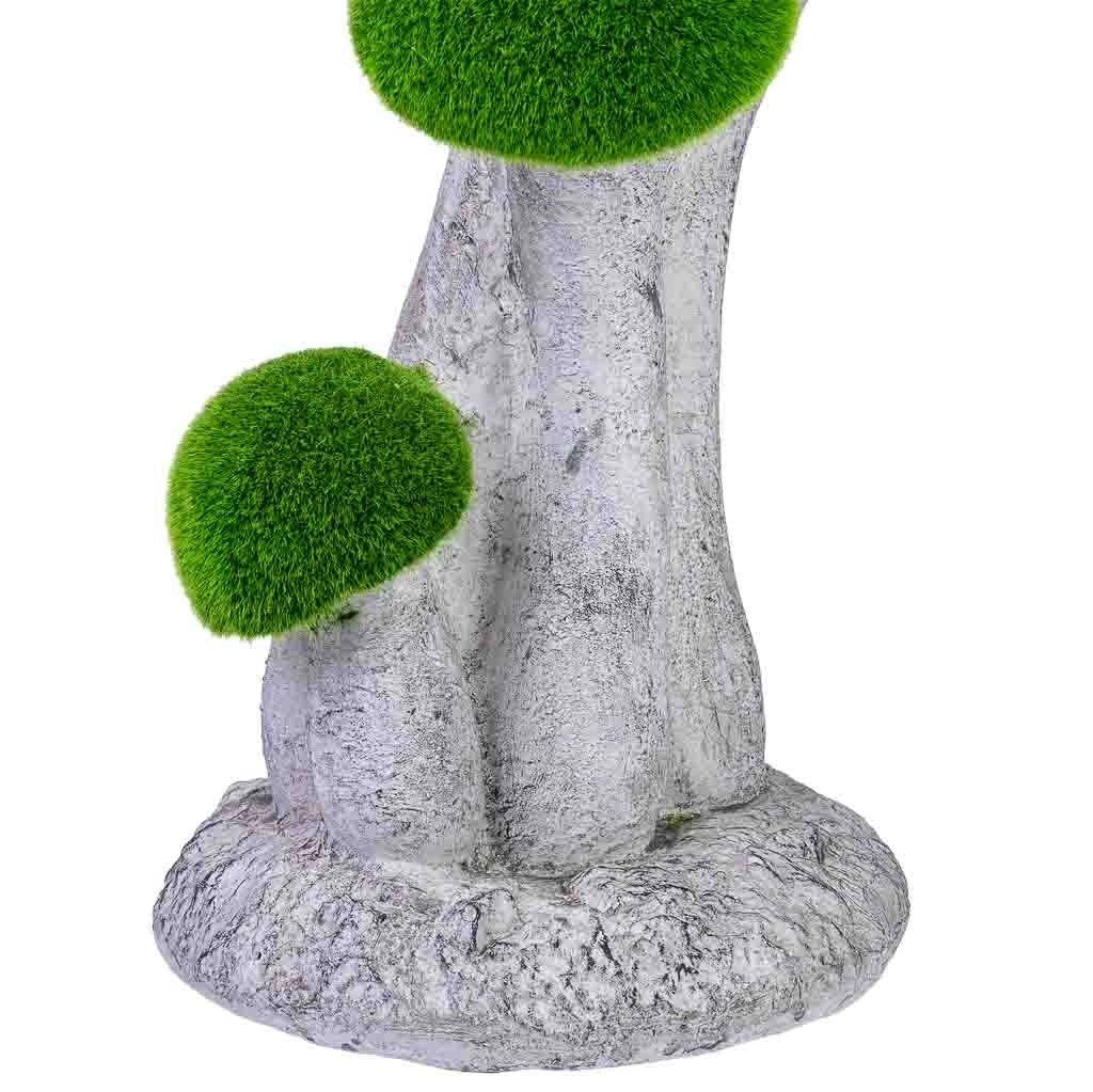 Decorazione in metallo figura funghi 29x22,5x54h cm