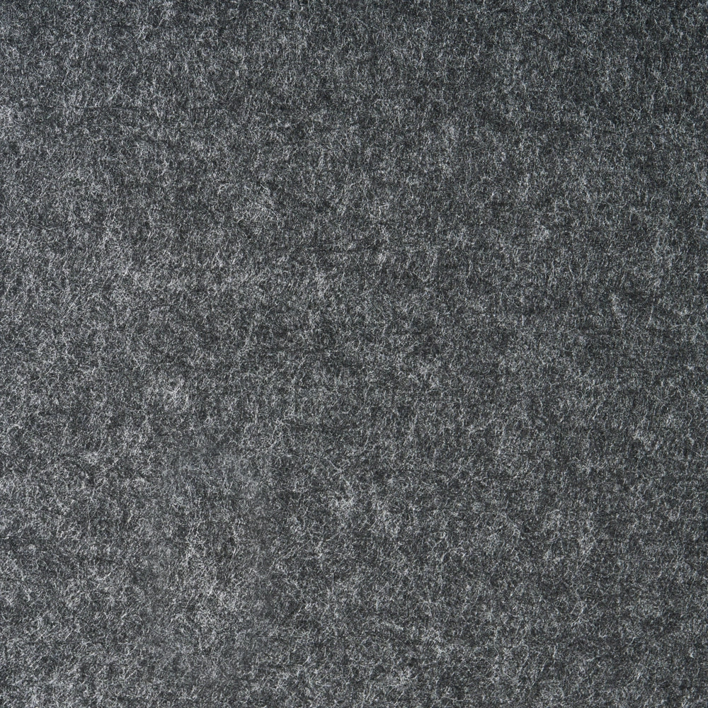 Parete divisoria angolare per scrivania Pannello in PET grigio scuro Morsetti di fissaggio in acciaio 120 x 60 x 50 cm Parete divisoria acustica Modulare Home Office