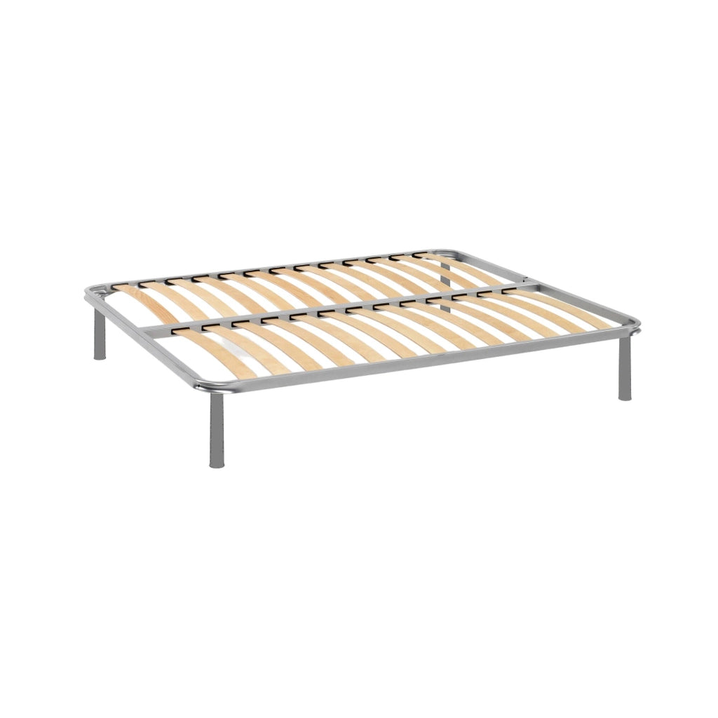 Rete letto matrimoniale Alessa, Rete ortopedica in multistrato di betulla a 13 doghe, 100% Made in Italy, cm 180x200h 34