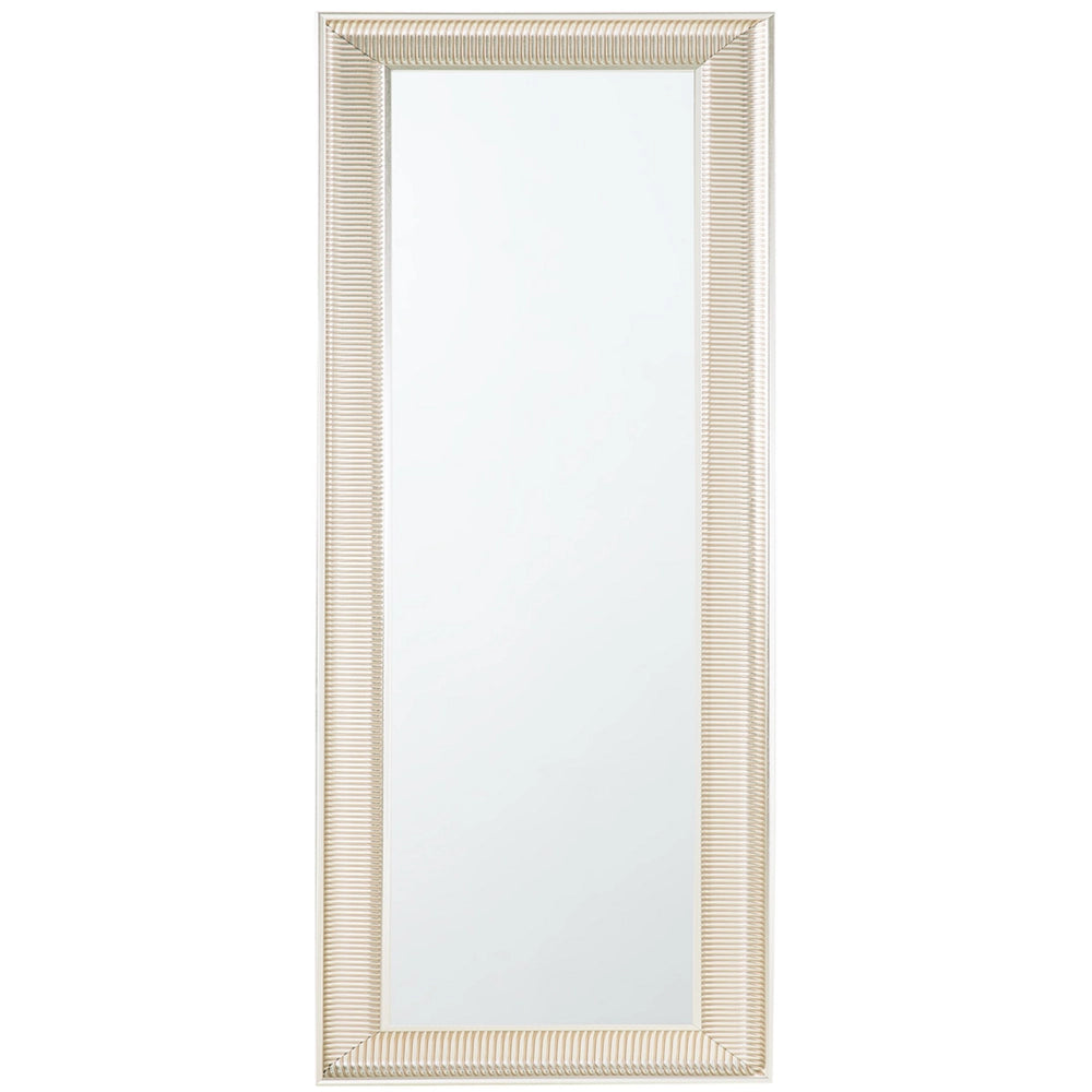 Specchio da parete dorato 51 x 141 cm con cornice sintetica moderno stile glam soggiorno camera da letto