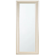 Specchio da parete dorato 51 x 141 cm con cornice sintetica moderno stile glam soggiorno camera da letto