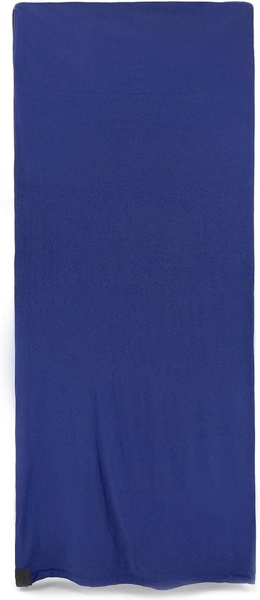Sacco da campeggio 180x80cm blu scuro - Tappeto in fleece, escursioni, campeggio