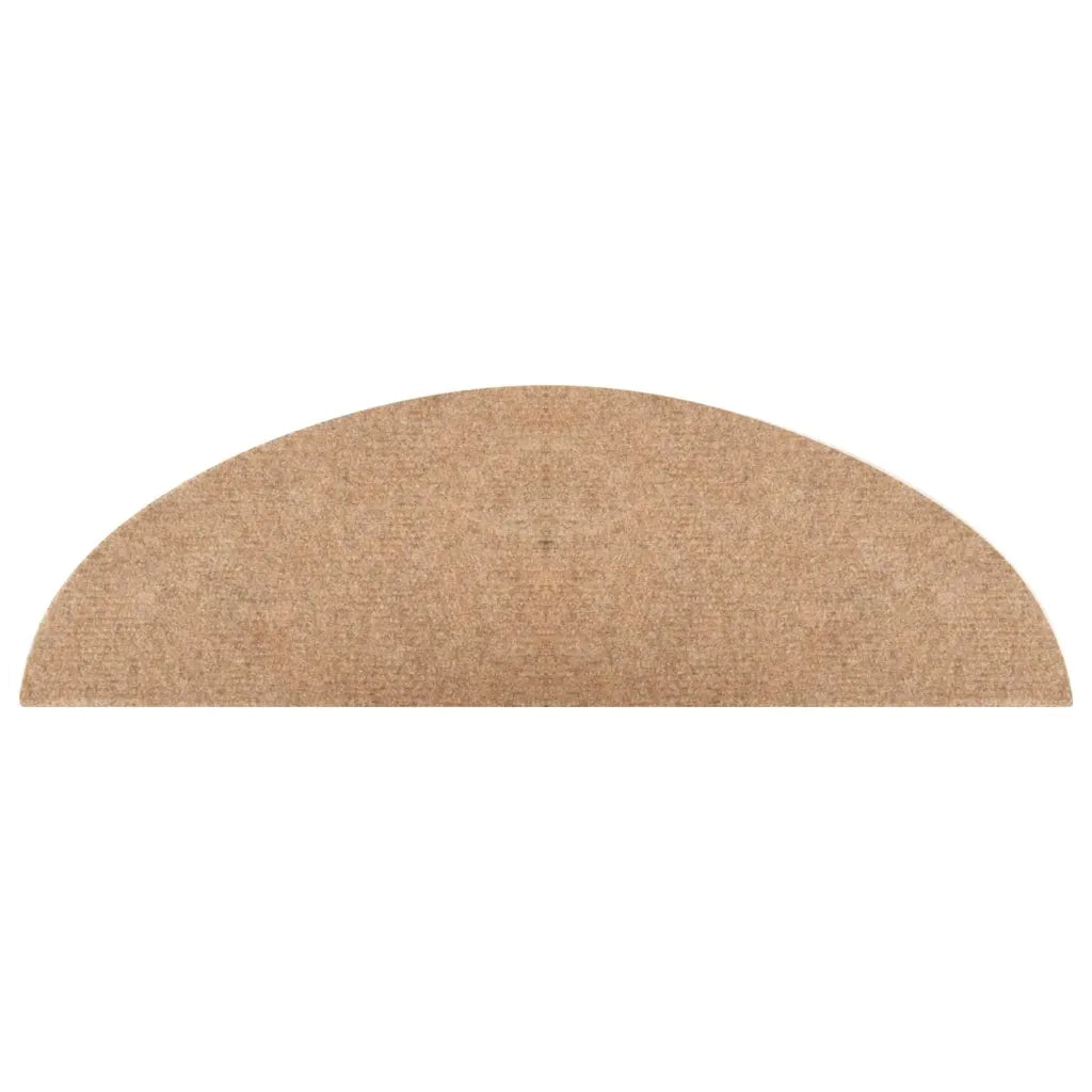 Tappetini Autoadesivi per Scale 10pz Beige 56x17x3 cm 355250