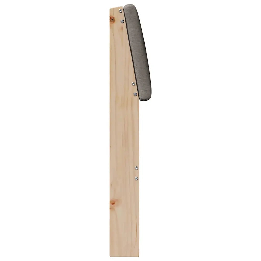 Testiera imbottita Talpa 75 cm Pino massello 879152