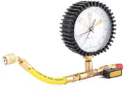 Manometro di alta qualità - Adatto per R134a/R22/R407C/R410A - Test di pressione fino a 60 bar - Per climatizzazione - Risultati affidabili