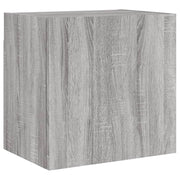 Mobile TV multimediale scaffale TV mobile TV credenza TV sala da pranzo soggiorno camera da letto da parete legno Sonoma 40,5 x 30 x 40 cm grigio 02_0028184