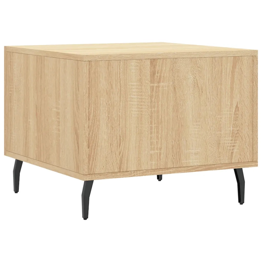 Tavolino da Salotto Rovere Sonoma 50x50x40 cm Legno Multistrato 829434