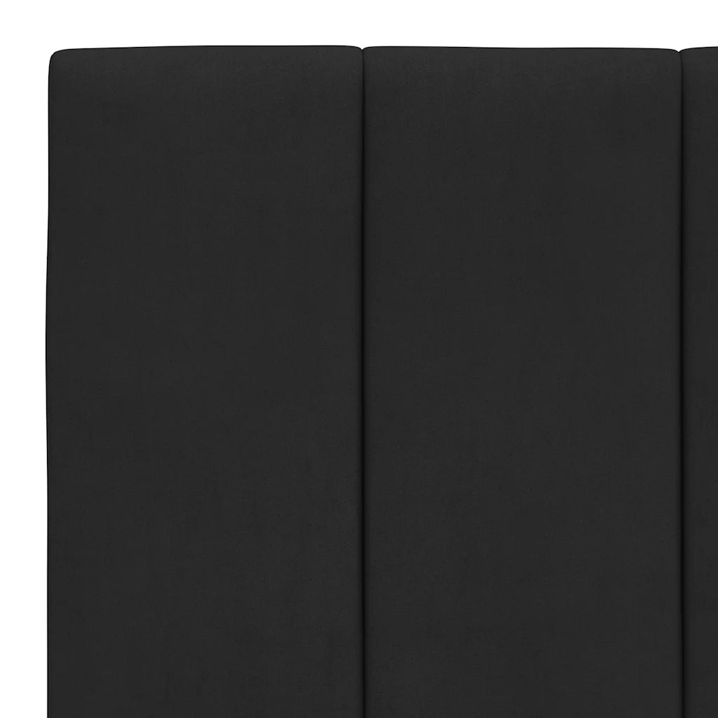 Cuscino Testiera Hanko Nero 100 cm in Velluto CFW1953700