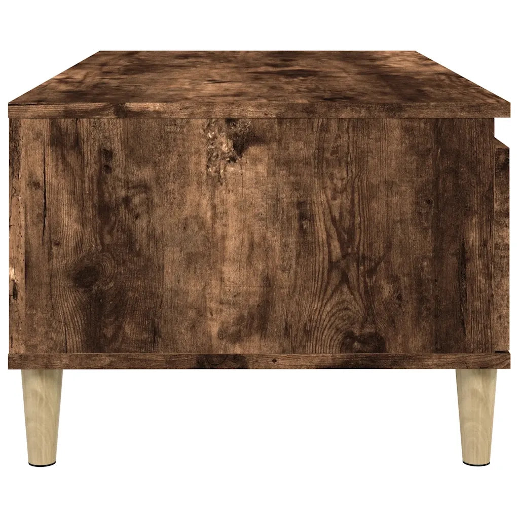 Tavolino da salotto | Tavolino da caff¨¨ | Tavolino da Soggiorno Rovere Fumo 90x50x36,5 cm Legno Multistrato
