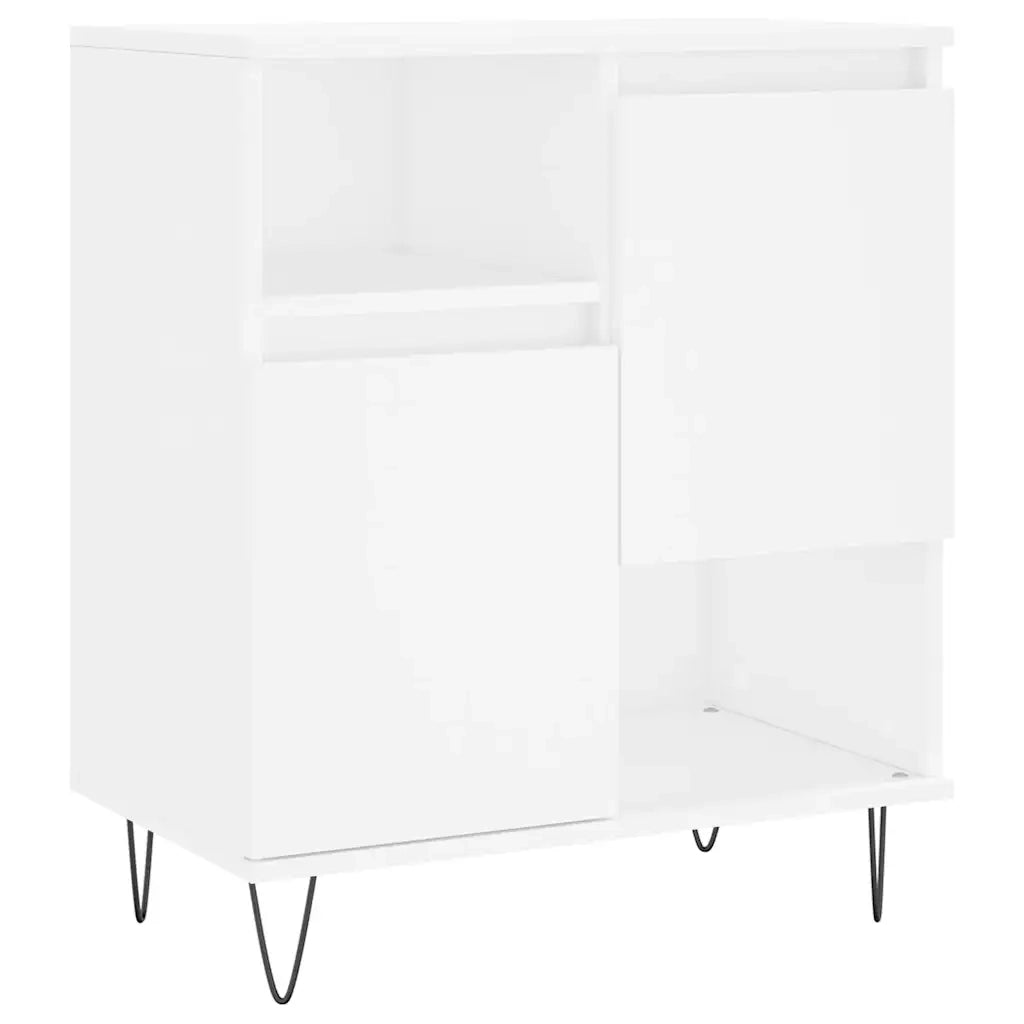 Credenza Bianca 60x35x70 cm in Legno Multistrato 831188
