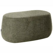 Panca imbottita in tessuto color verde scuro Pouf da letto Pouf da salotto Pouf da camera da letto
