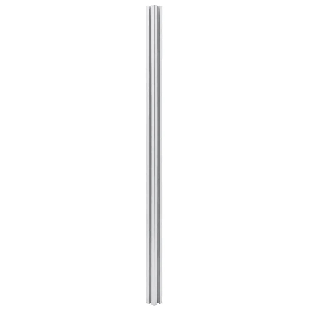 Pali per Recinzione 3 pz in Alluminio 185 cm CFW1064280