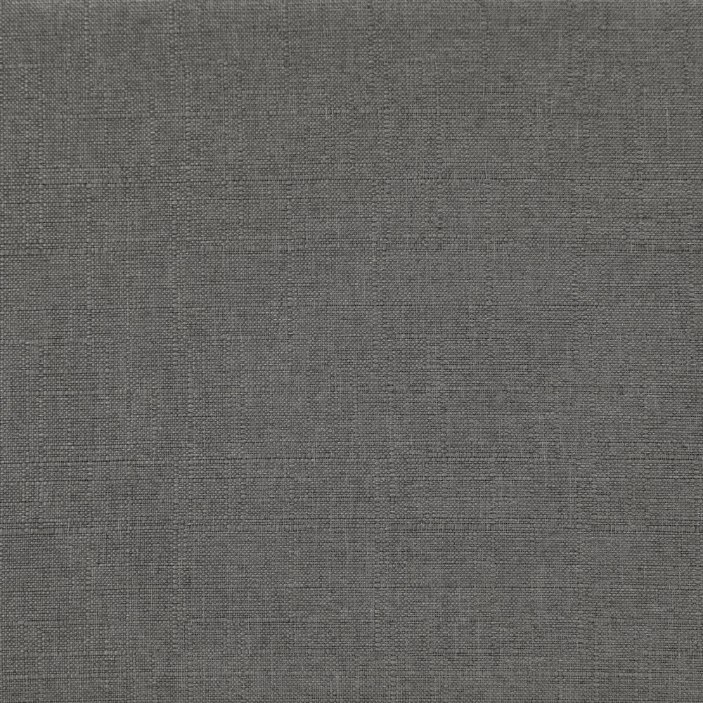Letto a doghe Ottomana imbottita in tessuto di poliestere grigio Portaoggetti da 90 x 200 Single Size Design moderno