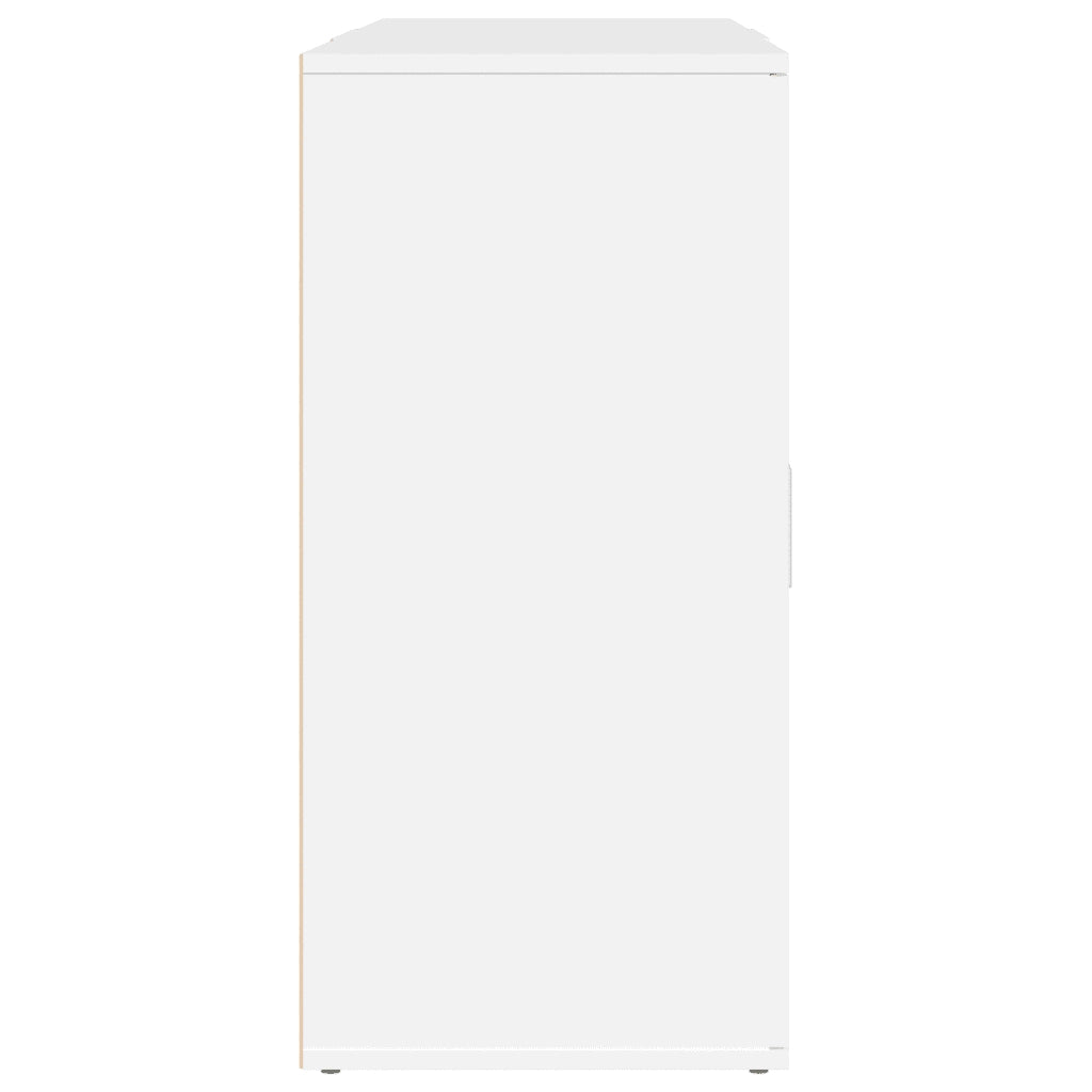 Credenze 3 pz | Madia | Buffet da pranzo | Armadio da pranzo Bianco in Legno Multistrato