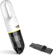 Aspiratore di polvere compattibile e leggero per uso rapido - 0,15 l serbatoio di polvere - 0,65 kg - inclusa batteria ricaricabile 7,2 V - caricabatteria USB - pezzo di aspirazione a doppio foro