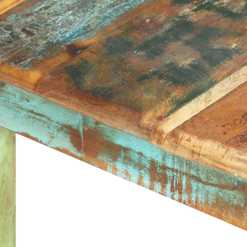 Tavolo da Pranzo in Legno Massello di Recupero 140x70x76 cm cod mxl 58542