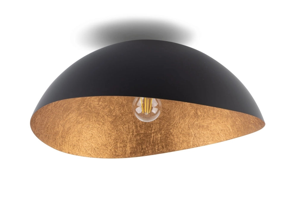 Plafoniera Solaris nera rame Ø33 E27 Sigma Lighting