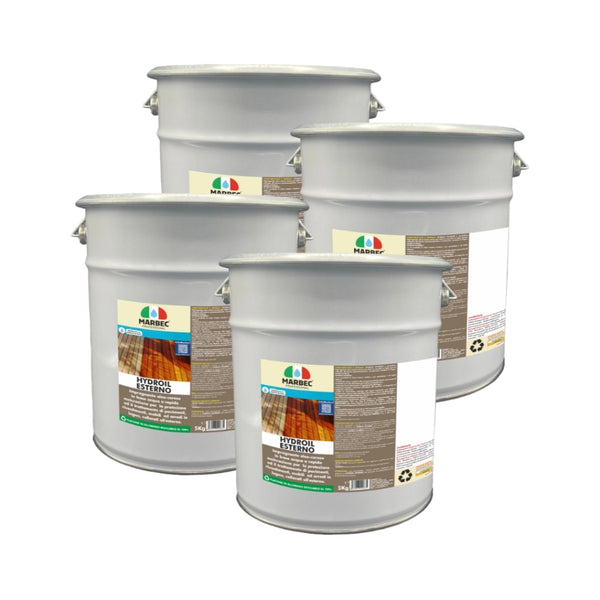 Impregnante per legno esterno HYDROIL ESTERNO   5KGx4Pz