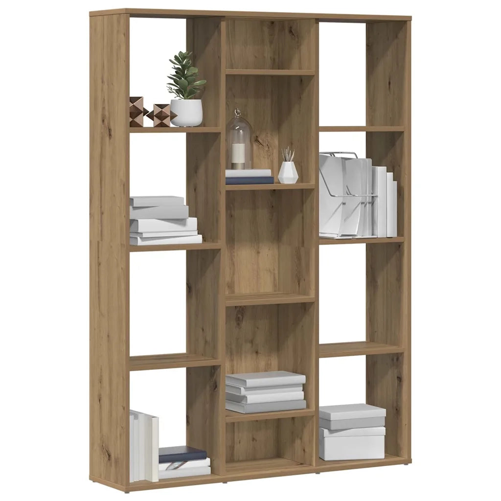 vidaXL Libreria/Divisorio Rovere Artigianale 100x24x140 cm Truciolato
