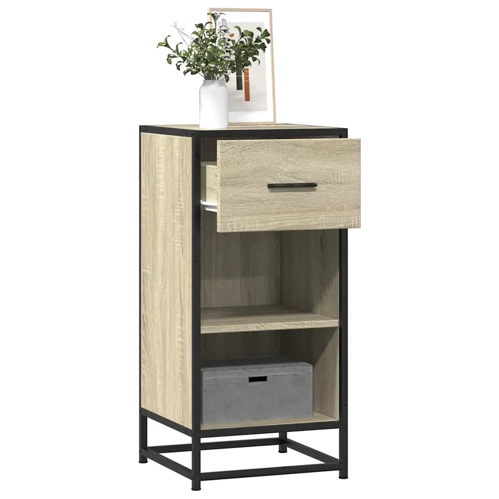 vidaXL Credenza Rovere Sonoma 35,5x35x76 cm in Truciolato