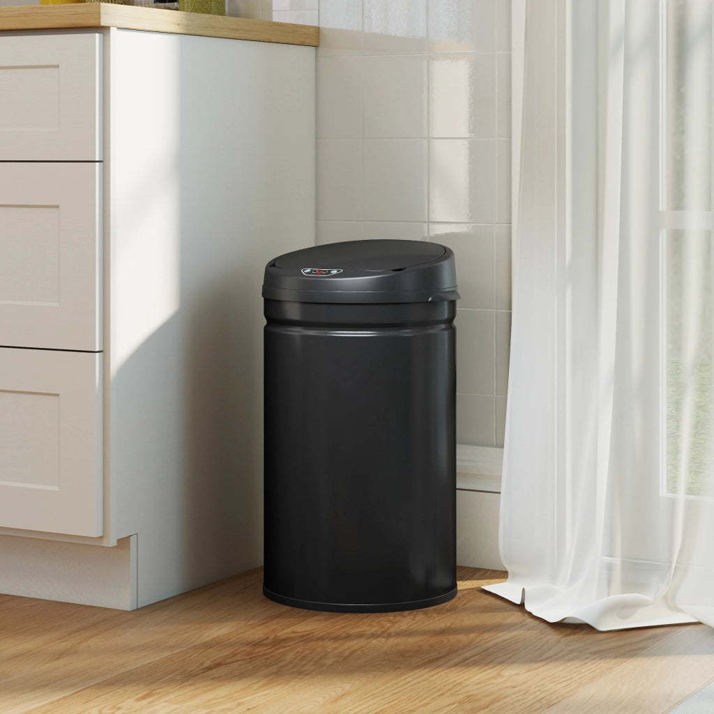 Cestino Sensore 30 Litri ¨C Zephmum ¨C Acciaio Inox Senza Contatto
