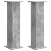 Supporto per piante | Sostegno per piante 2 pz Grigio Cemento 30,5 x 30 x 100,5 cm