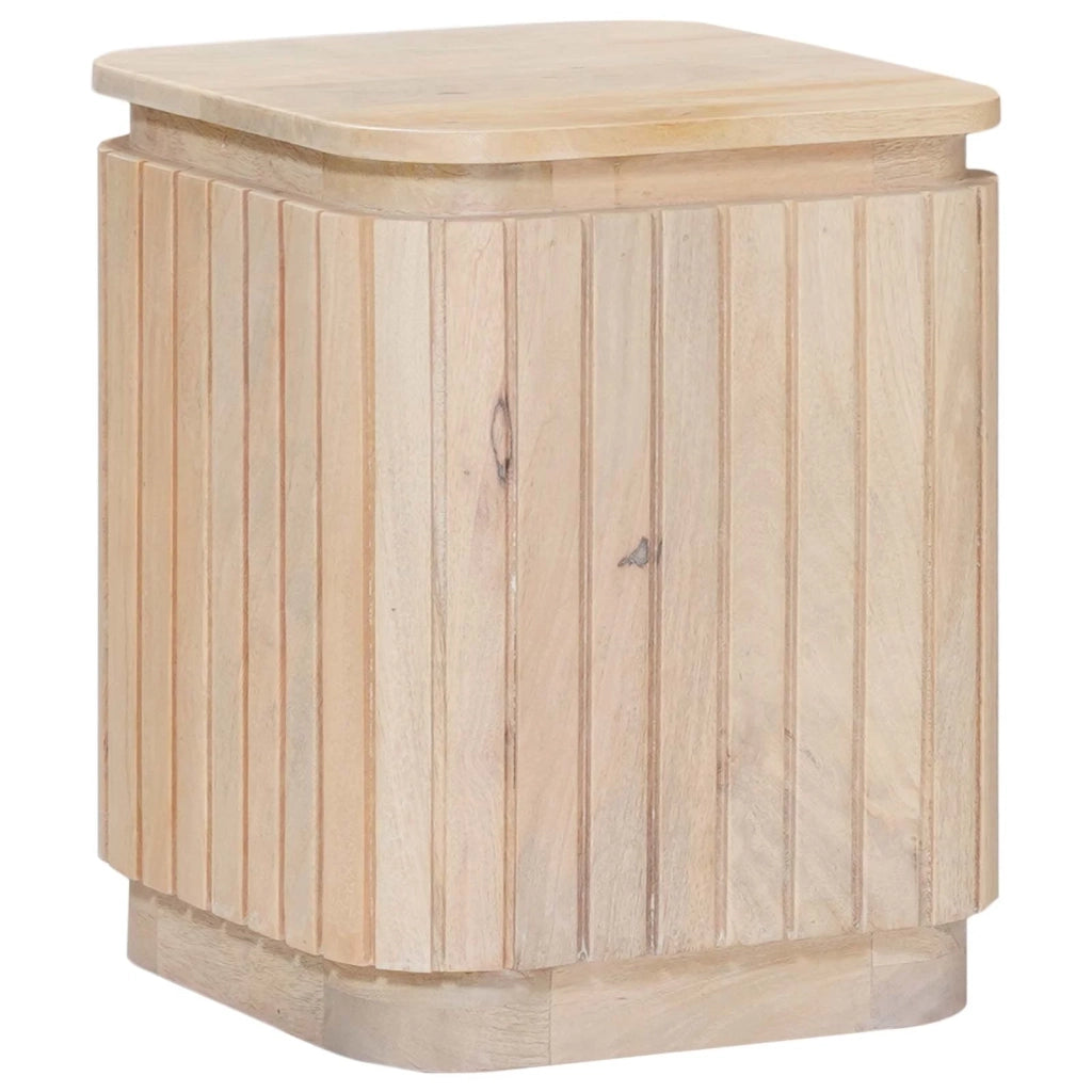Set di Tavolini Fatti a Mano 2 pcs Bianco 45 x 45 x 45 cm 42020115