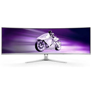 Philips evnia 8000 49m2c8900/00 monitor pc 124,2 cm (48.9") 5120 x 1440 pixel dual qhd qd-oled bianco