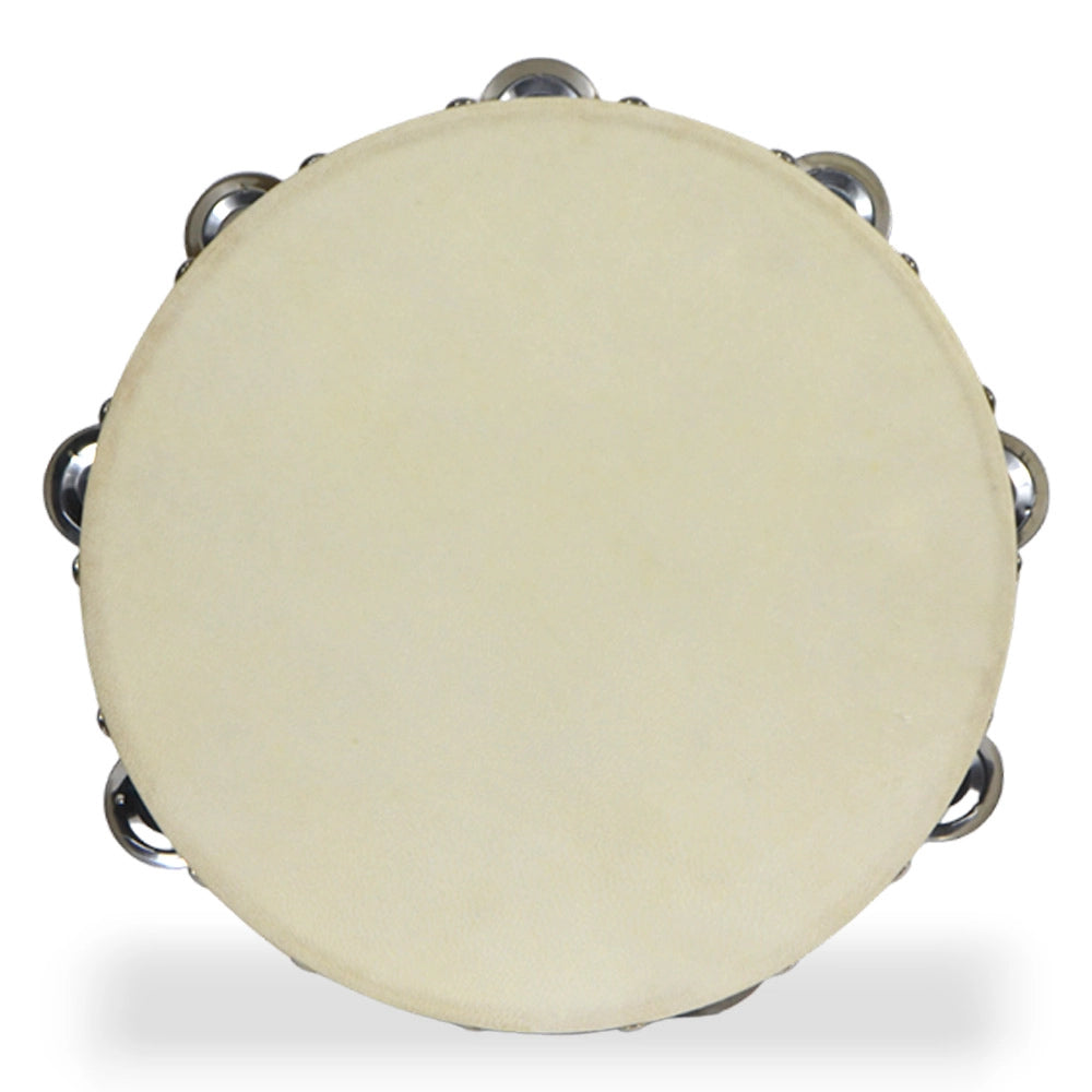 5 Tamburelli in Legno decorativi da 25 cm di diametro con Sonagli