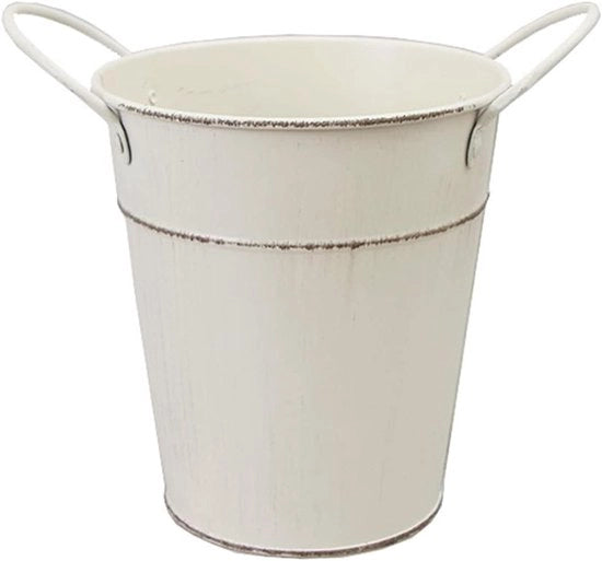 Vaso di Stile Rurale per Fiori, Cassetta per Fiori Rustica per Giardino e Sala da Pranzo