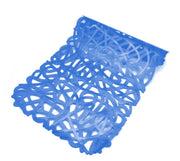 TAPPETO ANTISCIVOLO PER VASCA MOD. MIX  CM 72x36- Blu- DH- pezzi 1