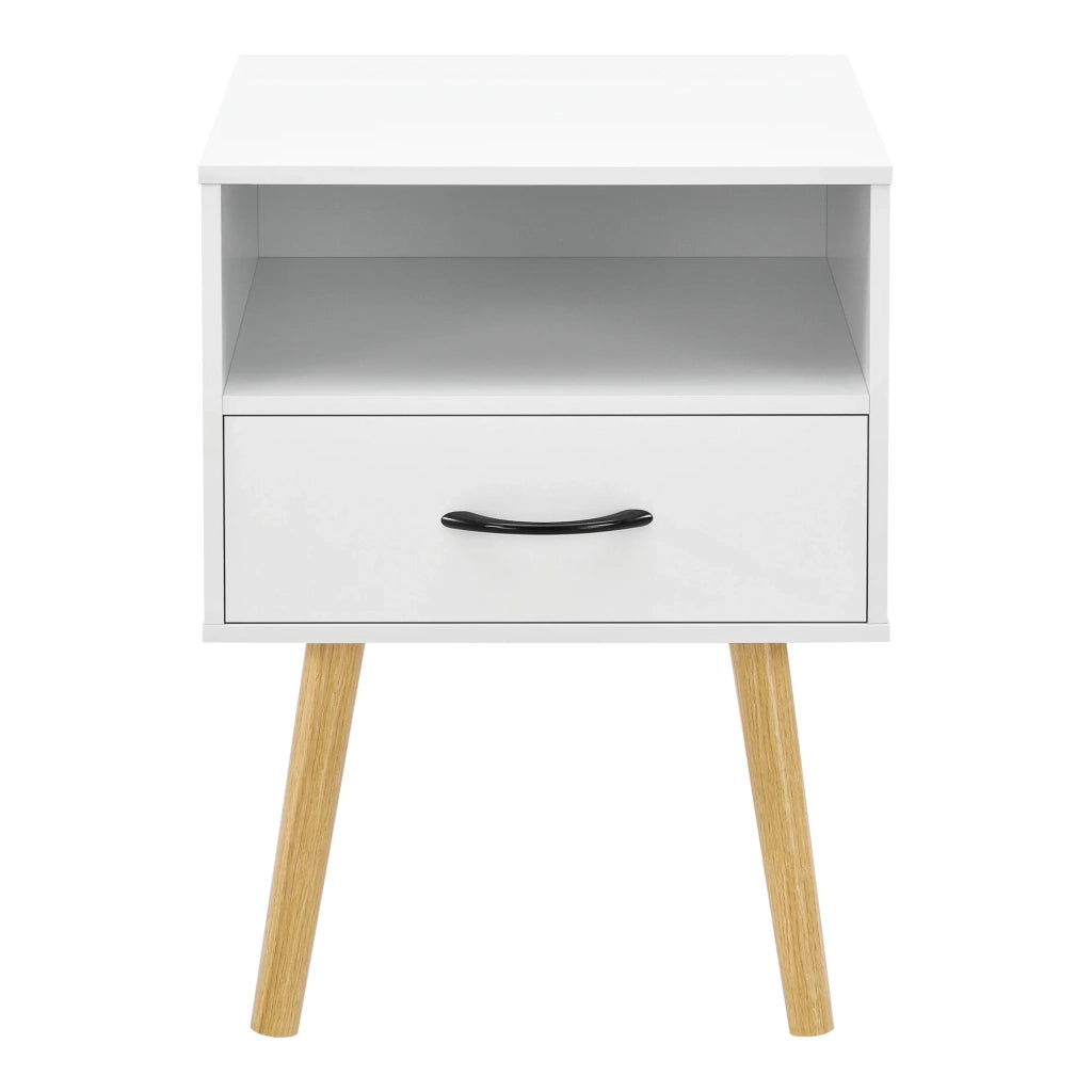 Comodino cassettiera con base a cassetti comodino con vano contenitore 57 cm bianco 03_0006227