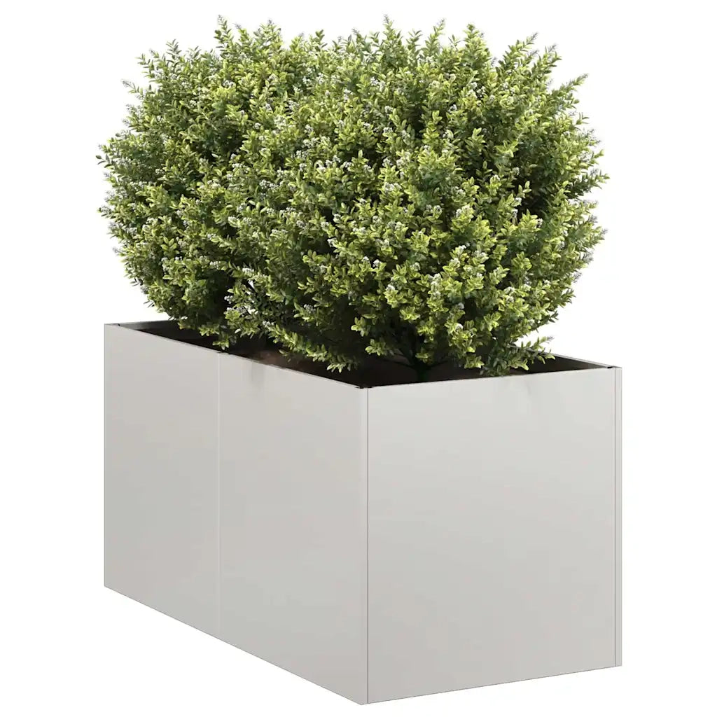 Fioriera 40x80x40 cm in Acciaio Inox 860735